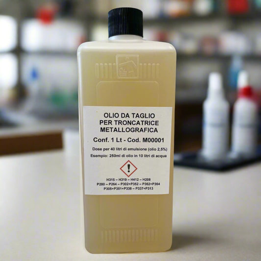 ACEITE DE CORTE PARA METALOGRAFÍA